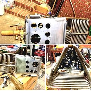 Hot air balloon burner